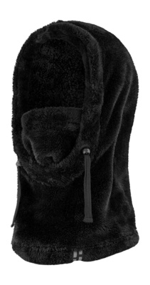 Balaclava Poederbaas Dames Fluffy Black