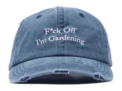 Cap Bram's Fruit F*ck Off Distressed Herren Washed Navy