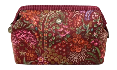 Toilettas Pip Studio Cooper Cosmetic Purse Extra Large Querida Velvet Red