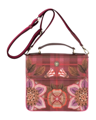 Schoudertas Pip Studio Frances Cross Body Bag Flores Felices Red