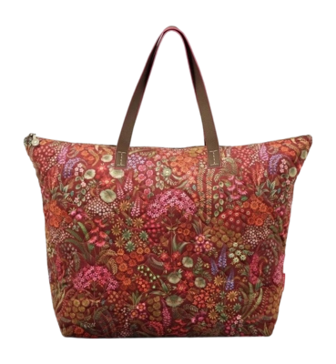 Draagtas Pip Studio Tilda Tote Bag Querida Quilted Velvet Red