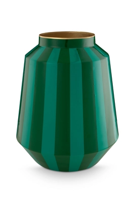 Vaas Pip Studio Metal Stripes Green 24 x 29 cm