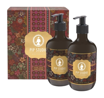 Handzeep en Handlotion Giftset Pip Studio Tutti i Fiori Pumpkin 2 x 475 ml (2-delig)