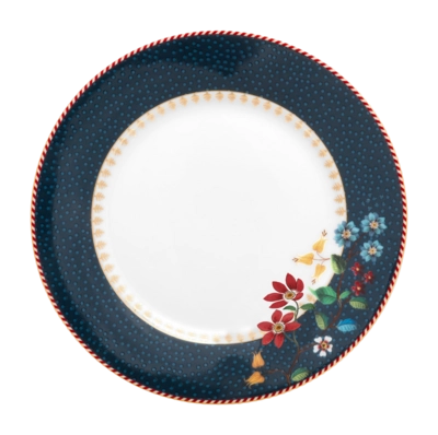 Gebaksbord Pip Studio Berry Blues Blue 17 cm (Set van 6)