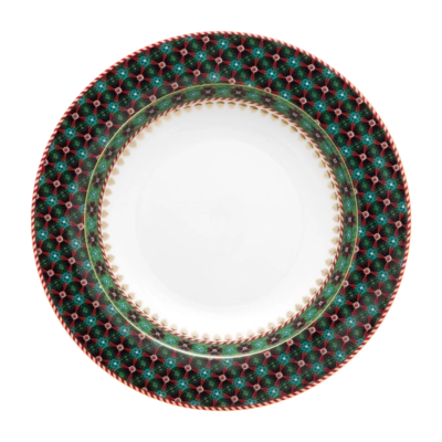 Deep Plate Pip Studio Clover Green 21.5 cm (Set of 6)
