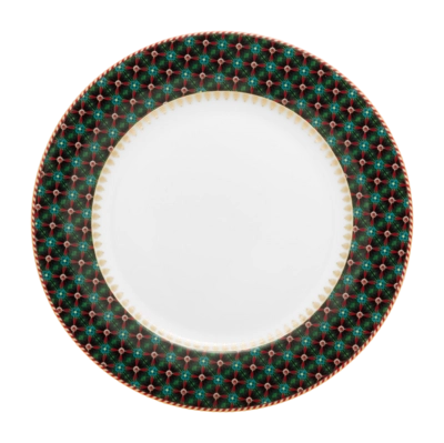 Breakfast plate Pip Studio Clover Green 23 cm (Set of 6)