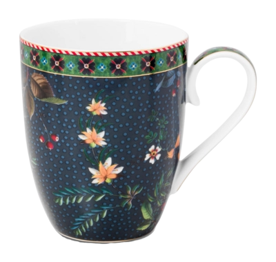 Mug Pip Studio Berry Blues Blue 350 ml (Set of 6)