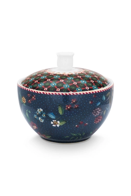 Sugar Bowl Pip Studio Berry Blues Blue 300 ml (Set of 4)