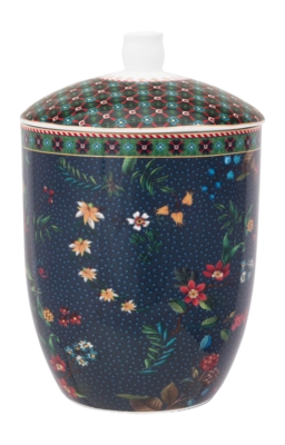 Pot de Stockage Pip Studio Berry Blues Blue 1,5 L