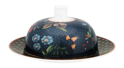 Butter Dish Pip Studio Berry Blues Blue 17 x 8 cm