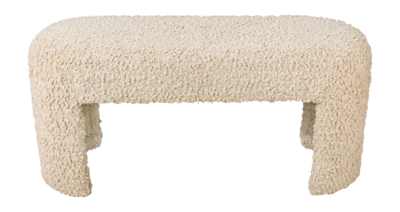 Bijzetbankje vtwonen Bouclé Large 100x35x45cm