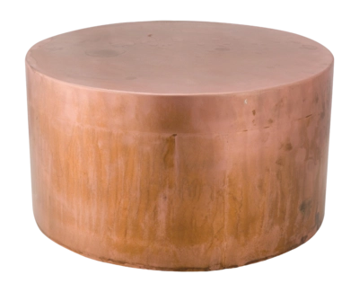 Bijzettafel vtwonen Metal Antic Copper 43x23cm