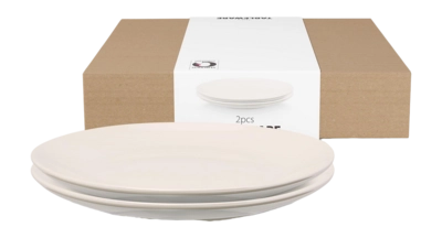 Breakfast plate vtwonen Plates Pearl 20cm (Set of 2)