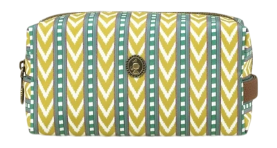 Toilettas Pip Studio Coco Cosmetic Bag Medium Samba Stripe Lime