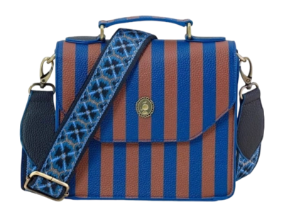 Sac à Bandoulière Pip Studio Frances Cross Body Bag Small Stripe Blue