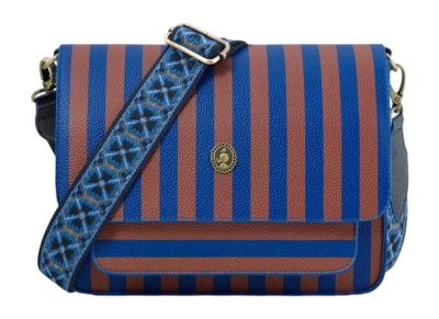 Shoulder Bag Pip Studio Fenna Cross Body Bag Medium Stripe Blue