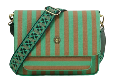 Shoulder Bag Pip Studio Fenna Cross Body Bag Medium Stripe Green
