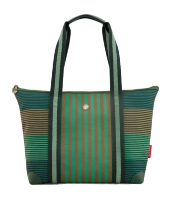 Tote bag Pip Studio Tilda Tote Bag Medium Stripe Green