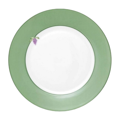 Ontbijtbord Pip Studio Lily & Lotus Uni Light Green 21 cm (Set van 6)