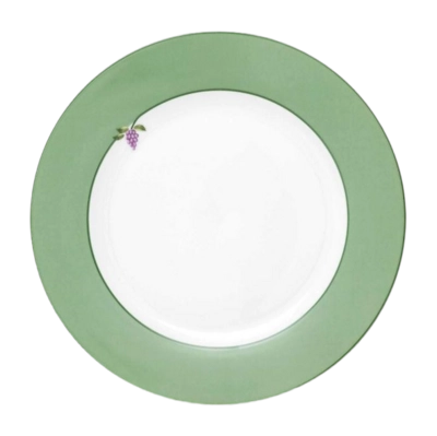 Ontbijtbord Pip Studio Lily & Lotus Uni Light Green 23 cm (Set van 6)