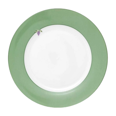 Dinner Plate Pip Studio Lily & Lotus Uni Light Green 26.5 cm (Set of 6)