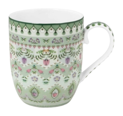 Mok Pip Studio Lily & Lotus Moon Delight Light Green 145 ml (Set van 6)