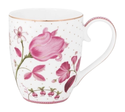 Mug Pip Studio Jolie Tulip Pink 450ml (Set of 6)