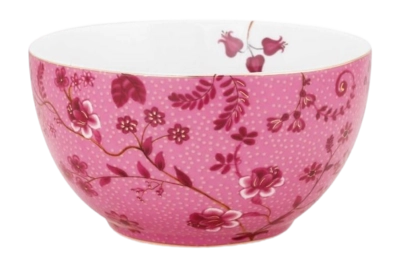 Kom Pip Studio Jolie Flowers Pink 12cm (Set van 6)