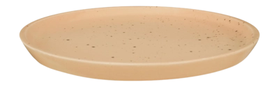 Dinerbord vtwonen Ceramic Yellow-Pink 23 cm (Set van 2)