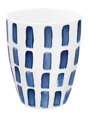 Mug vtwonen XL Sans Anse Painted White 400 ml (Lot de 4)