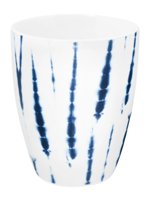 Mug vtwonen XL Without Ear Tie-Dye White 400 ml (Set of 4)
