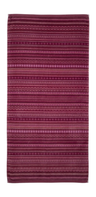 Bath Towel Pip Studio Geometric Print Dark Pink (70 x 140 cm)