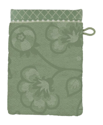 Waschlappen Pip Studio Jasmin Jacquard Green (16 x 22 cm)