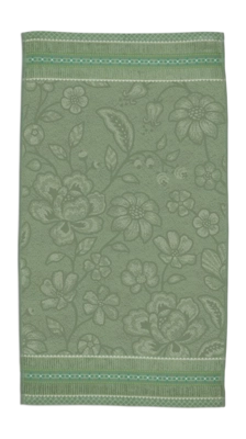 Bath Sheet Pip Studio Jasmin Jacquard Green (55 x 100 cm)