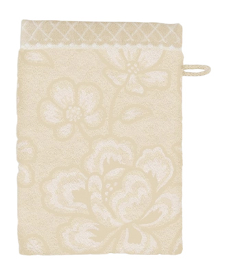 Waschlappen Pip Studio Jasmin Jacquard Sand (16 x 22 cm)