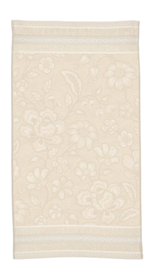 Douchelaken Pip Studio Jasmin Jacquard Sand (Set van 3)