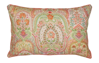 Sierkussen Pip Studio Jabali Flower Quilted Koraalrood (45 x 70 cm)