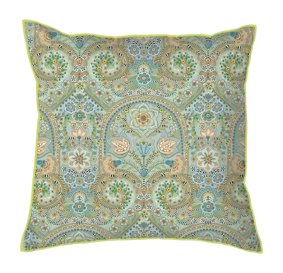 Zierkissen Pip Studio Kikoy Square Grün (53 x 53 cm)