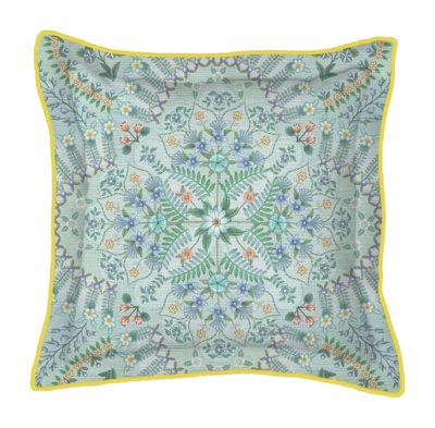 Zierkissen Pip Studio Alfombra Square Hellblau (45 x 45 cm)