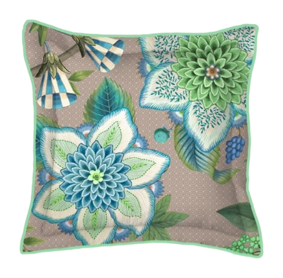 Sierkussen Pip Studio Viva La Vida Square Blauw (45 x 45 cm)