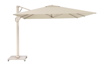 Zweefparasol Platinum Beaufort Premium Sandstone Champagne (320 x 320 cm)
