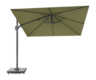 Zweefparasol Platinum Challenger T2 Premium Anthracite Lush Green (300 x 300 cm)