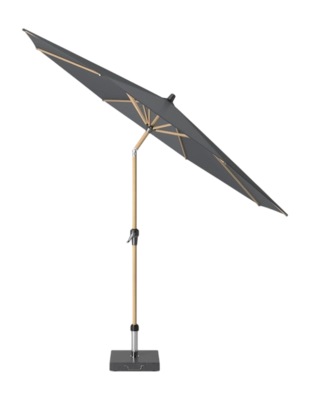Stokparasol Platinum Riva Teak Anthracite Ø300 cm