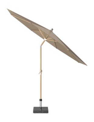 Stokparasol Platinum Riva Teak Taupe Ø300 cm