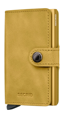 Portemonnee Secrid Miniwallet Vintage Yellow