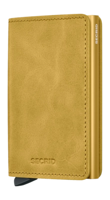 Portemonnee Secrid Slimwallet Vintage Yellow