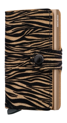 Portmonnaie Secrid Miniwallet Zebra Beige
