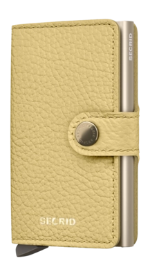 Portemonnee Secrid Miniwallet Pebble Butter Yellow