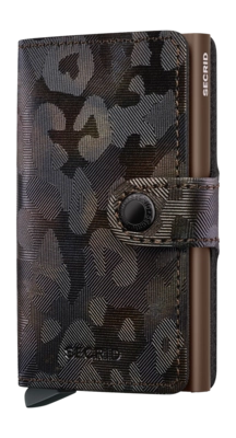 Portemonnee Secrid Miniwallet Jungle Brown