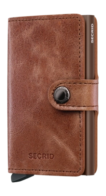 Portemonnee Secrid Miniwallet Vintage Cognac-Brown